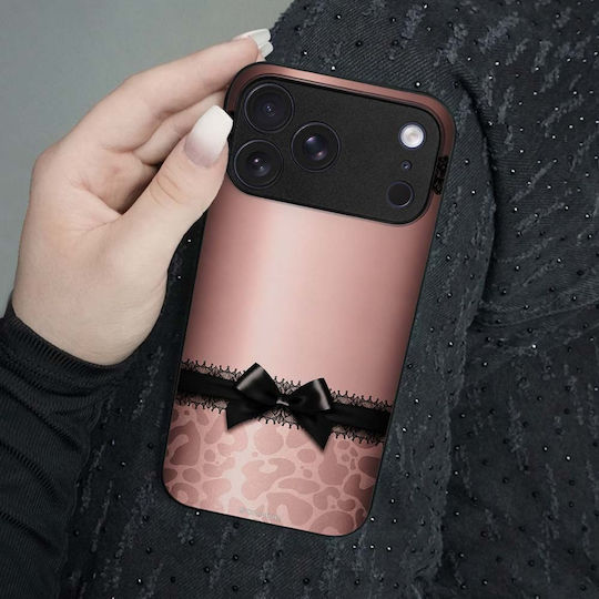 Θήκη Sonique Diva Series Nothing Phone 4a Λεοπάρ Φιόγκος – Ροζ