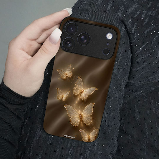 Калъф Sonique Diva Series Honor Magic5 Pro 5g Златни Пеперуди