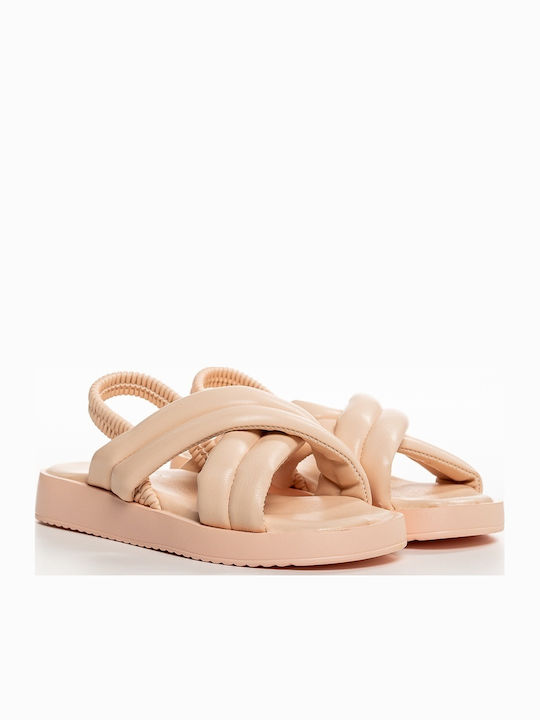 Sandale Tip Pantof Roz