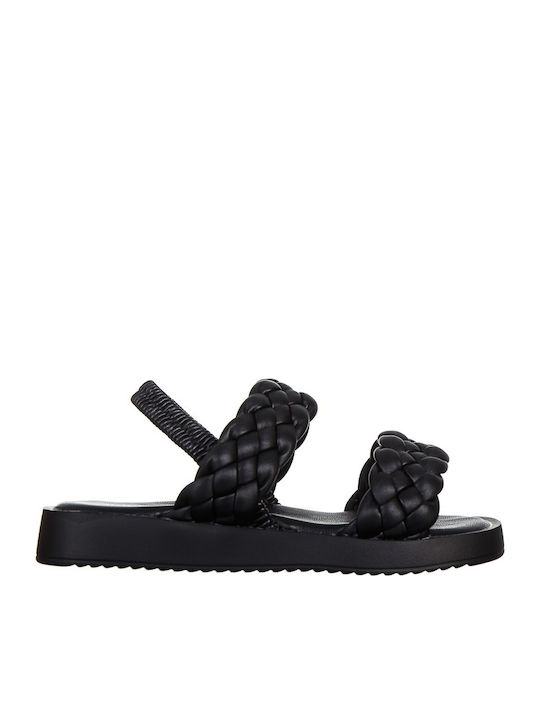 Sandale Tip Pantof Negre
