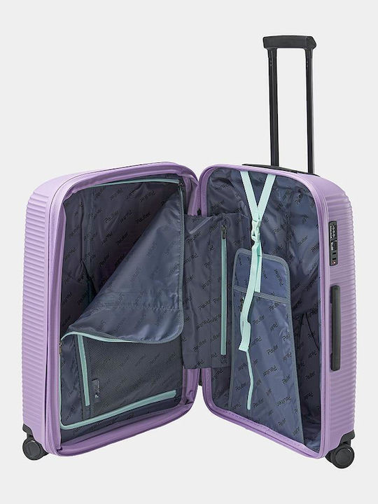 Paulter Paulter 1026 Среден Куфар за Пътуване Твърд Quiet Violet Височина 65см