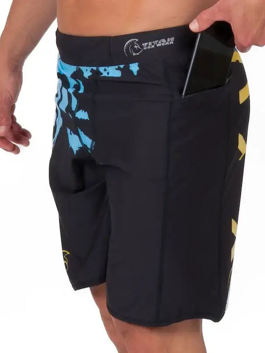 Мъжки Боксерки Titan Box Wear Endurance Core Pulse – Синьо Жълто