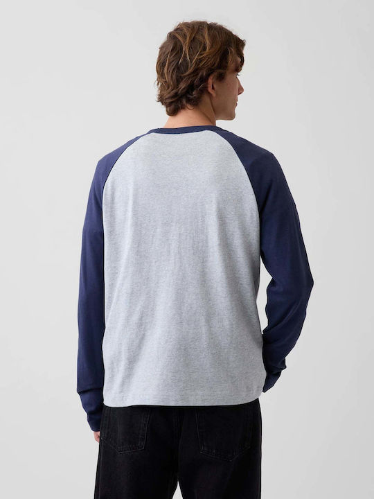 Herrenblusen Navy Blau & Grau