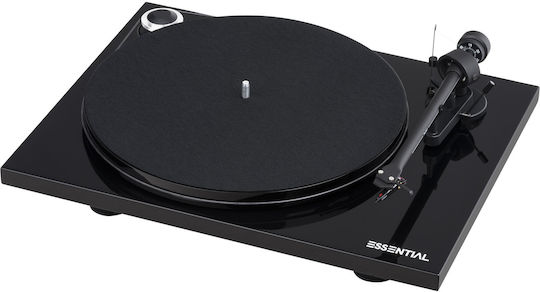 Pro-Ject Audio Essential III + Ortofon OM 10E 15335-1047 Pick-Up Roșu lucios înalt