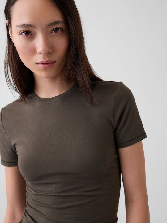 Women's Cotton Bamboo Green Blouse