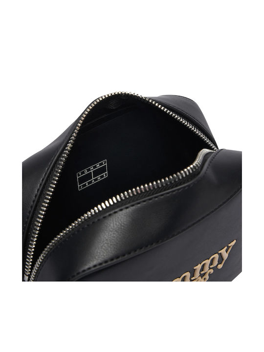 Must Camera Leather Women's Crossbody Bag Black
