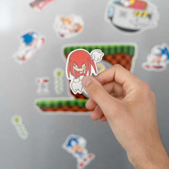 Sonic Die-cut Magnet Set