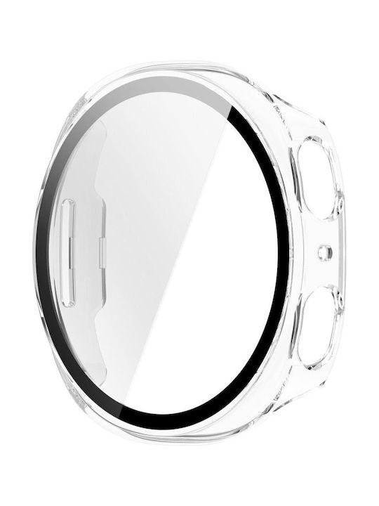 Tech-protect Defense 2-pack Samsung Galaxy Watch 8 9 44 Mm Matte Black & Clear 5906302324699