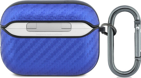 BMW Etui Für Airpods Pro 3 Carbon Metall Logo Hellblau
