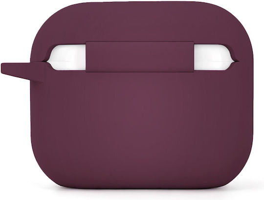 Etteri Силиконов калъф за AirPods Pro 3 тъмна череша