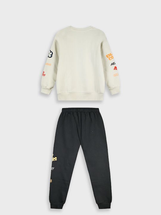 Energiers Kids Tracksuits Black 2 Pieces