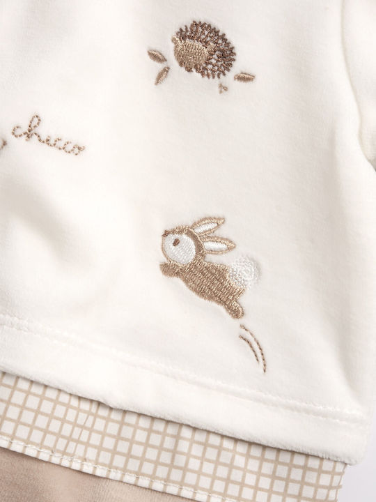 Chicco Beige Bodysuit 102355-060-3-6M