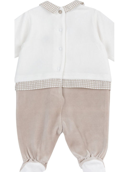 Chicco Beige Bodysuit 102355-060-3-6M