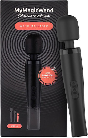 My Magic Wand Vibrator De Masaj Cu Control De La Distanță Negru