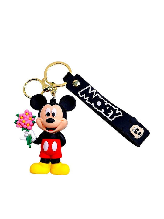 Set Breloc Mickey Mouse 30 Cm Jucărie De Pluș Gel De Duș Kinder Ciocolată În Pungă Cadou