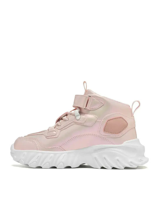 FILA Kinder Sneaker mit Bügel- und Schleifenverschluss Braun
