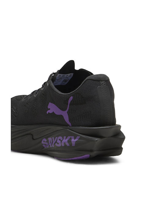 Deviate Nitro Women's Sport Shoes Running Flat Dark Grey / Ultra Purple