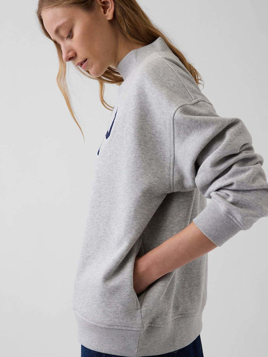 Long Women's Sweatshirt New Heather Grey