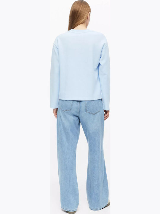 Damen Sweatshirt Hellblau