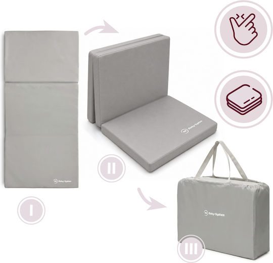Moby System Saltea pentru patut de parc 60x120cm