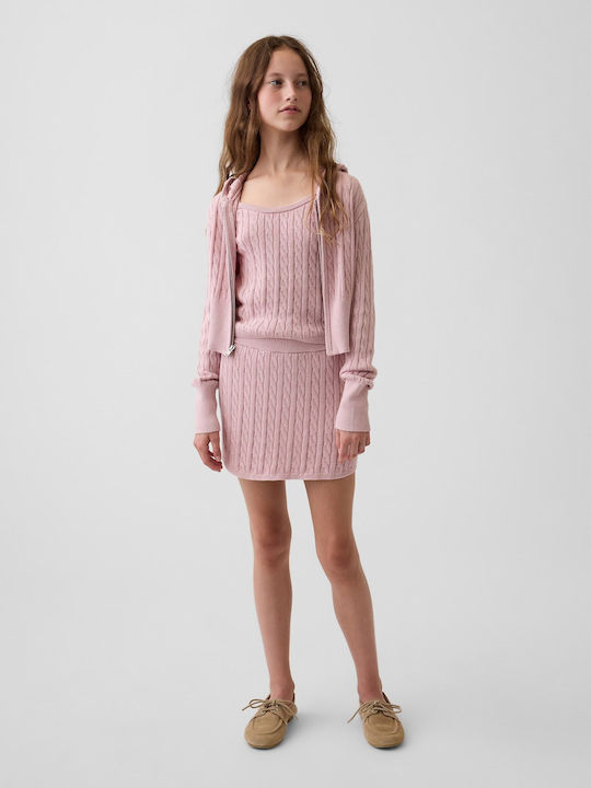 Παιδική Ζακέτα με Κουκούλα Primitive Pink