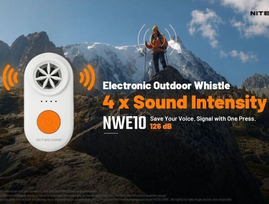 NiteCore Nwe10 Survival Whistle