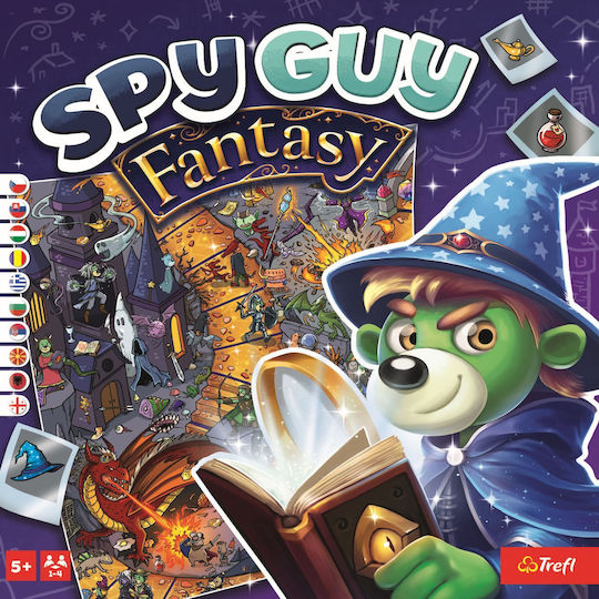 Επιτραπέζιο Παιχνίδι Spy Guy Fantasy για 1-4 Παίκτες 5+ Ετών Trefl