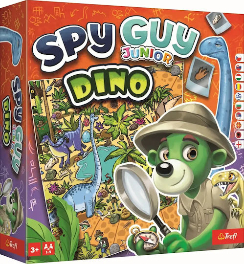 Επιτραπέζιο Παιχνίδι Junior Spy Guy Dino για 1-4 Παίκτες 3+ Ετών Trefl