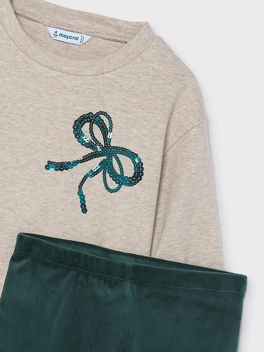 Kids Set with Leggings 2 Pieces Light Blue