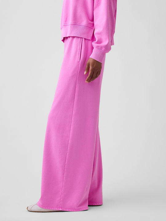 Παντελόνι Φόρμας Φαρδύ Neon Pink Glow