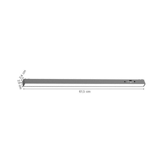 Inlight LED Commercial Linear Ceiling Light 20W Warm White M61.5xB2.4xH2.6cm