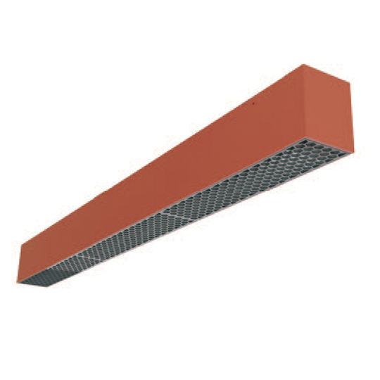 Elmark Led Iluminare Liniară Comercială 24w 48v Cct Honeycomb Gri Închis Reglabil