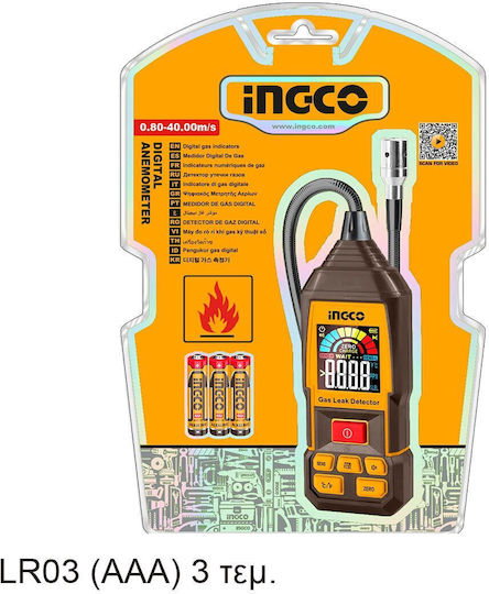 Ingco HETGA031 Gaszähler