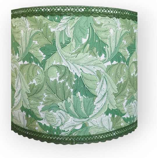 Lustră Frunze Verde Măsliniu Dimensiuni 35*25 E27