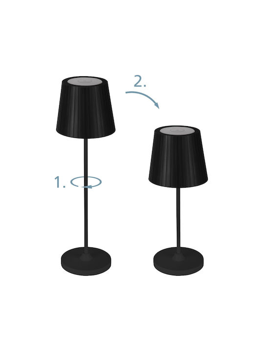 Eglo Cabozo Außenstehlampe mit Eingebautes LED 3.8W mit Warm zu kühlem Weiß