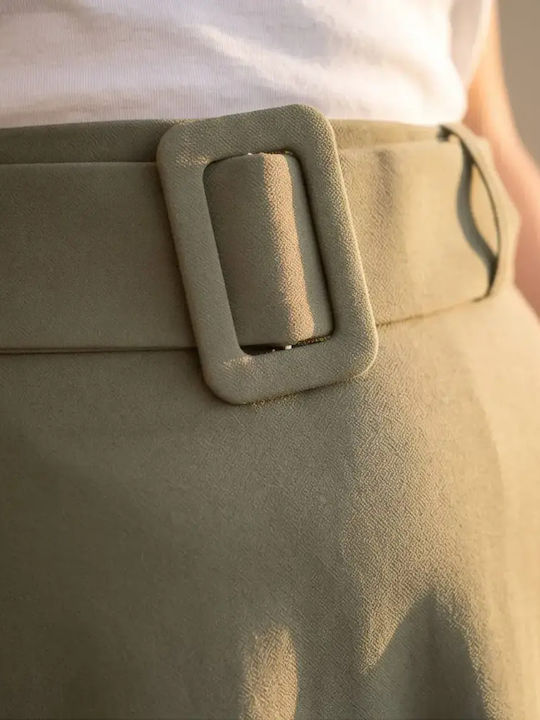 Maxi Khaki Skirt