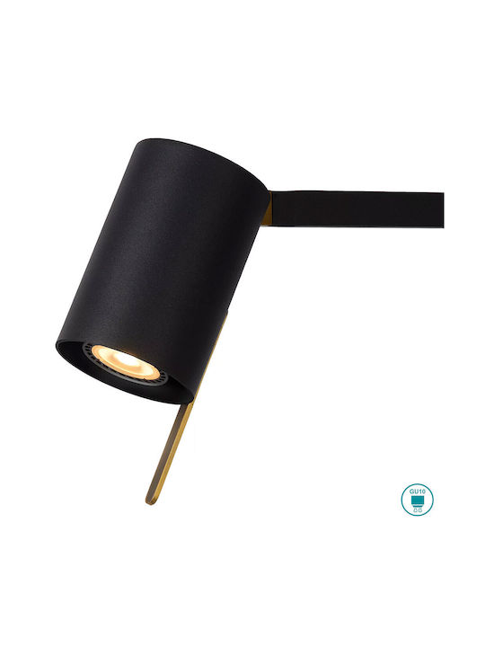 Lucide Lightning Настолна Лампа за Цокъл GU10 в Черен Цвят