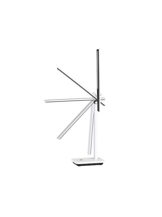 Eglo Rechargeable LED Office Lamp Foldable in White Color