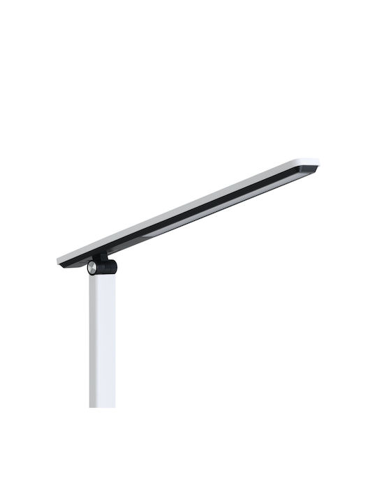 Eglo Rechargeable LED Office Lamp Foldable in White Color