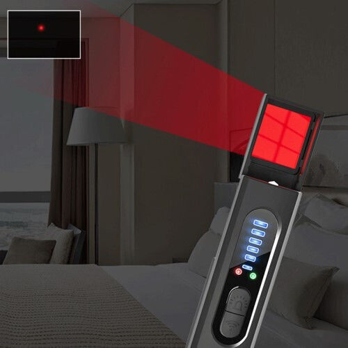 Detector Reîncărcabil de Camere, Bug-uri și GPS Tracker X13 Negru