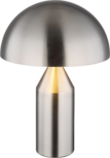 Globo Lighting Lămpi De Masă Metalic Pentru Dulie E27 Cu Pălărie Argintie Și Bază Globo Lighting Lămpi De Masă Metalic Pentru Dulie E27 Cu Pălărie Argintie Și Bază