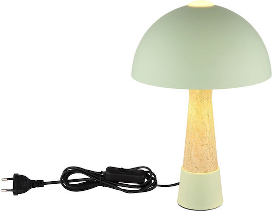 Globo Lighting Lămpi De Masă Metalic Pentru Dulie E27 Cu Pălărie Verde Și Bază