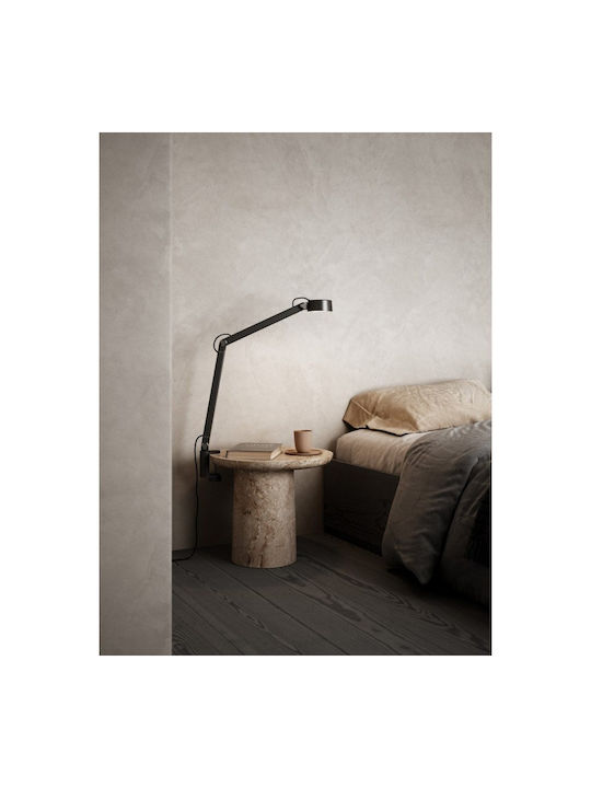 Nordlux LED Office Lamp with Foldable Arm in Black Color