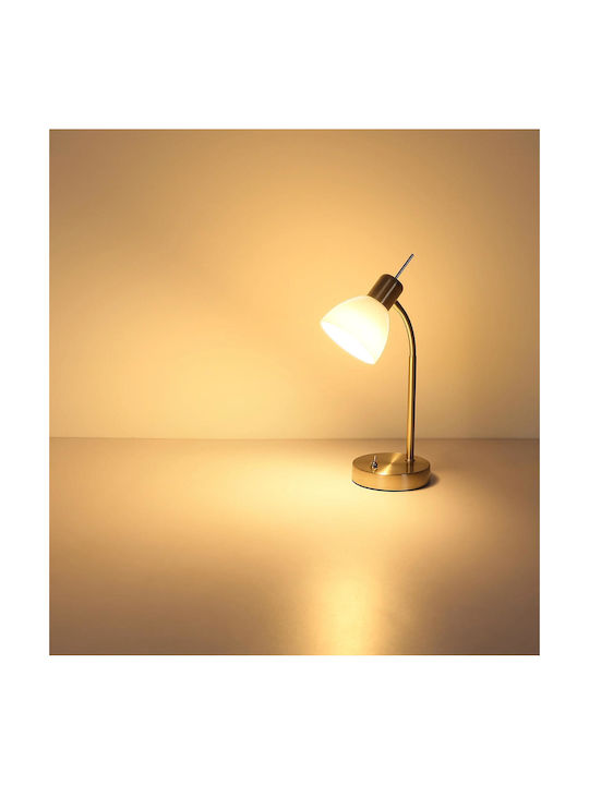 Globo Lighting Office Lighting for E14 Socket in Silver Color