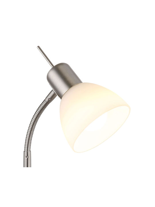 Globo Lighting Office Lighting for E14 Socket in Silver Color