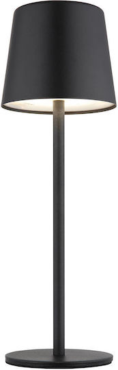 Globo Lighting Πορτατίφ LED με Μαύρο Καπέλο και Βάση