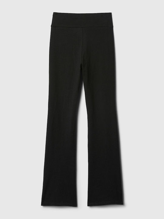 Kinderleggings Lang True Schwarz