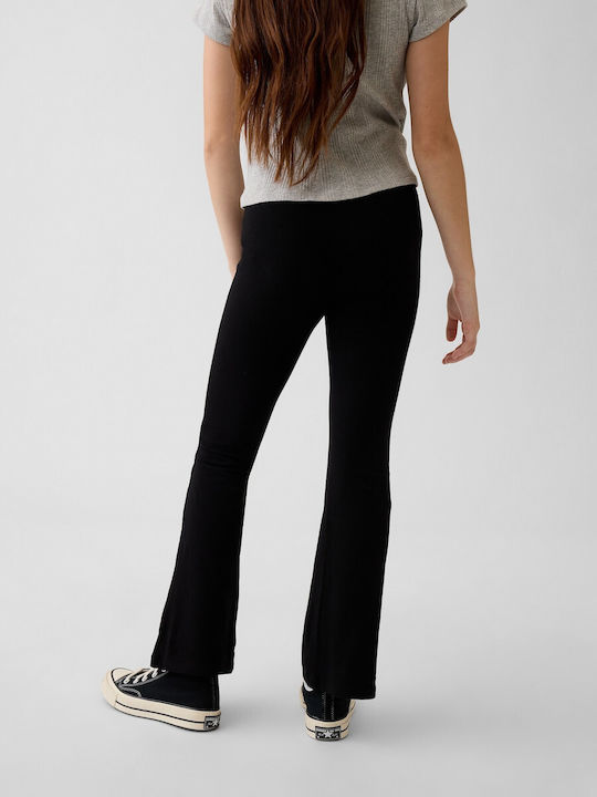 Kinderleggings Lang True Schwarz