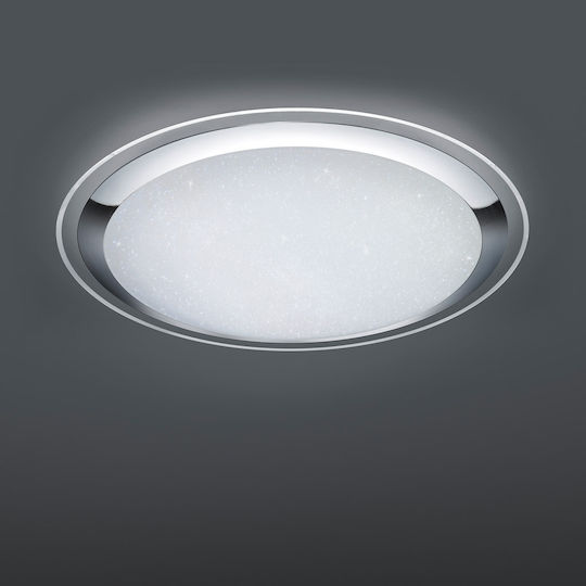 Trio Lighting Miko Rund Draußen LED Panel 95W mit Kaltweiß Licht 5500K