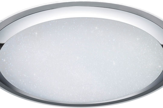 Trio Lighting Miko Rund Draußen LED Panel 95W mit Kaltweiß Licht 5500K